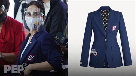 jinkee pacquiao louis vuitton|Jinkee Pacquiao's Louis Vuitton blazer is a winner .